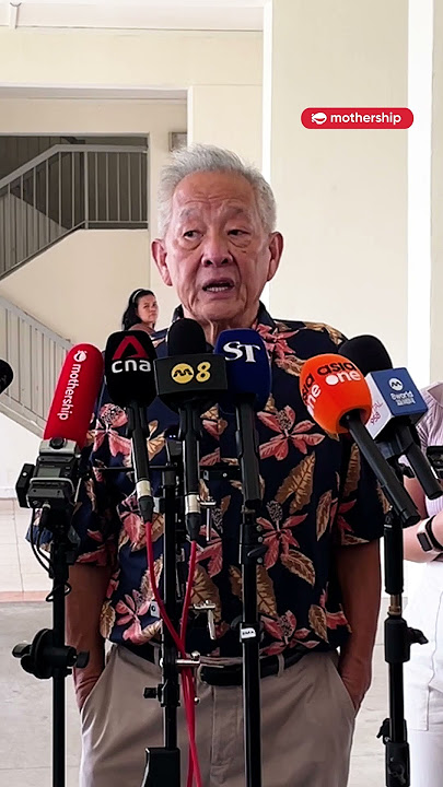 1/2: Ng Kok Song gives his thoughts on those inclined to spoil their votes  #pe2023 #news #singapore