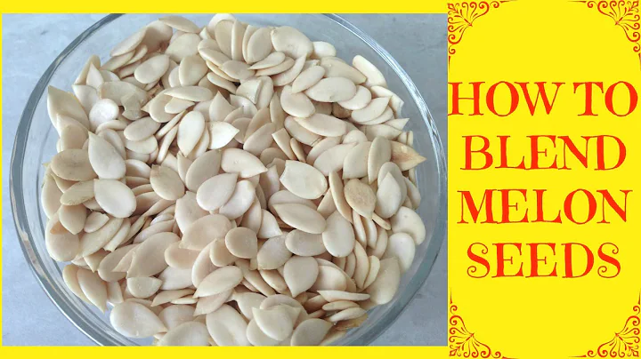 How to Blend Melon Seeds (Egusi Seeds)