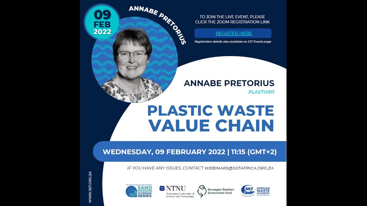 SANO Sustainability Series 2022: Plastics Waste Value Chain