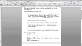 AP Psychology Final Project