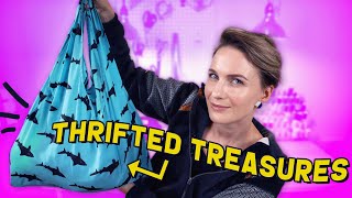 My Latest Thrift Haul & Best Tips for How to Find Secondhand Clothes to Refashion