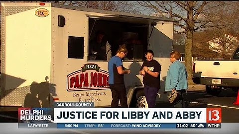 Delphi pizza fundraiser