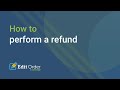 How to perform a refund for your Shopify orders with Edit Order