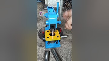 Bàn đột ngàm ống bằng tay cắt ống inox #shorts