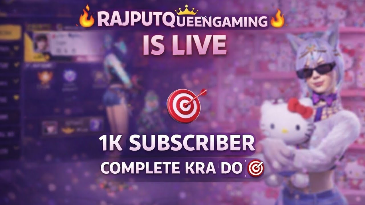 Live streaming of Rajput queen gaming