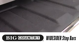 In the Garage™ with Total Truck Centers™: Big Country Truck Accessories WIDESIDER Step Bars