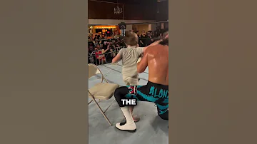 Wrestler Cuts Kid S Hair 