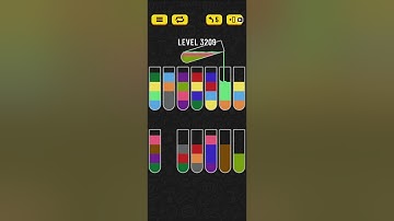 water sort puzzle level 3209
