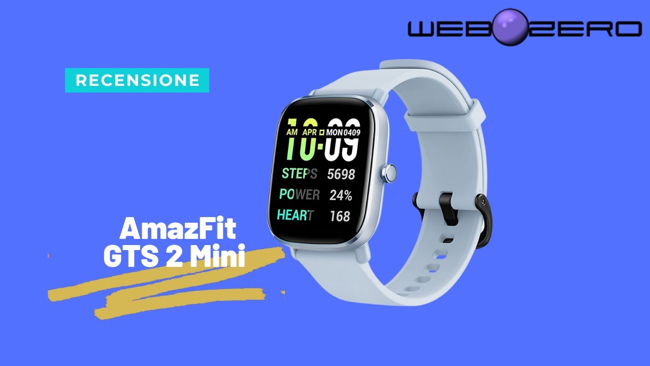 video Amazfit GTS 2 Mini