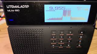Mlite 880 Portable Sdr On Wrmi With Radio Prague French 9955 Khz On Deshibo Ga490 Radio Bias T On