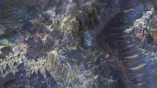 Mars: Colourful Impact Ejecta in Ladon Valles