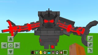 Skibidi Toilet ASTRO JUGGERNAUT ADDON UPDATE in MINECRAFT PE