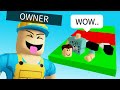 The Owner TROLLED ME in his own Roblox Obby..