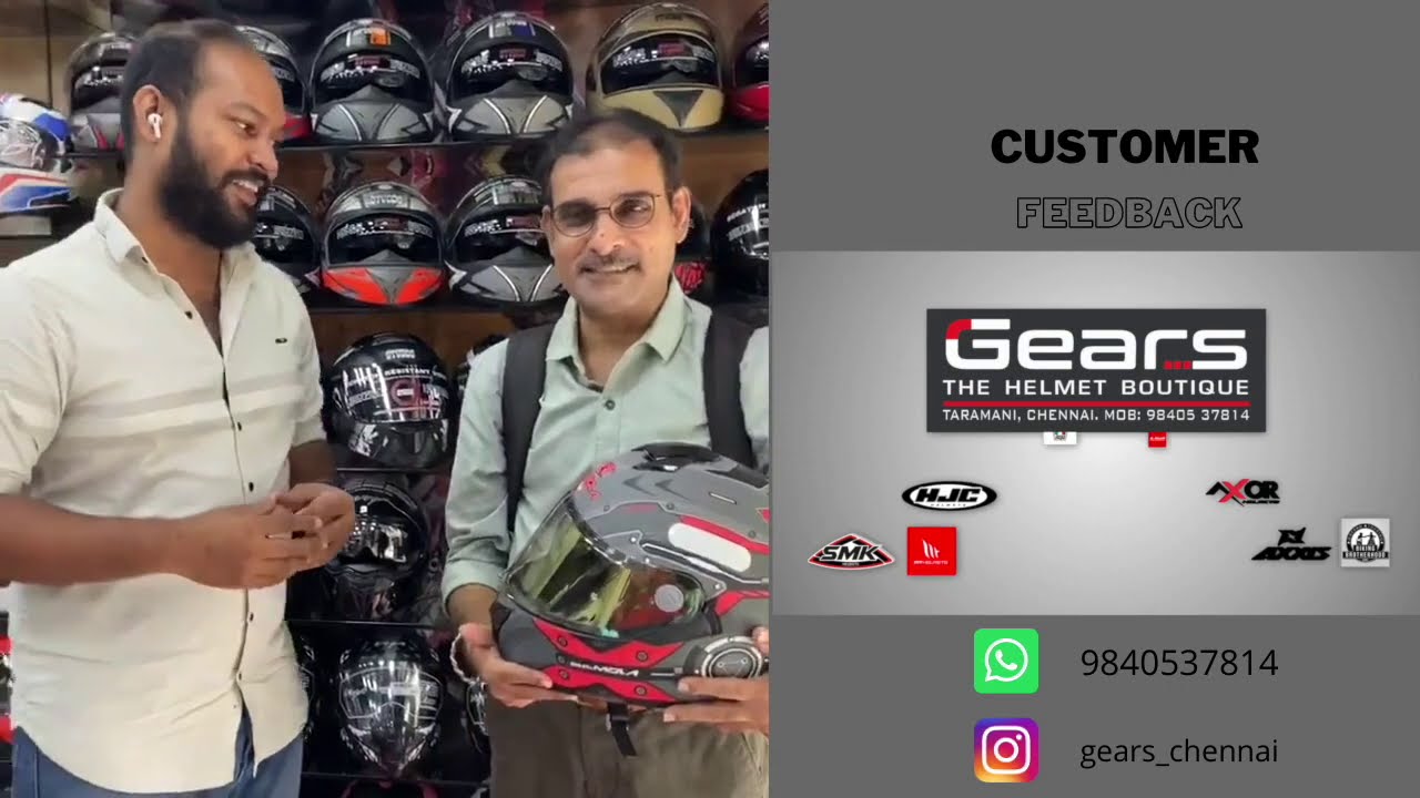 Gears Chennai - Helmets \u0026 Riding Gears 