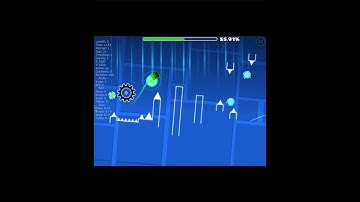 Day 2 of building a space themed level! #geometrydash #gd #music #videogames #shorts