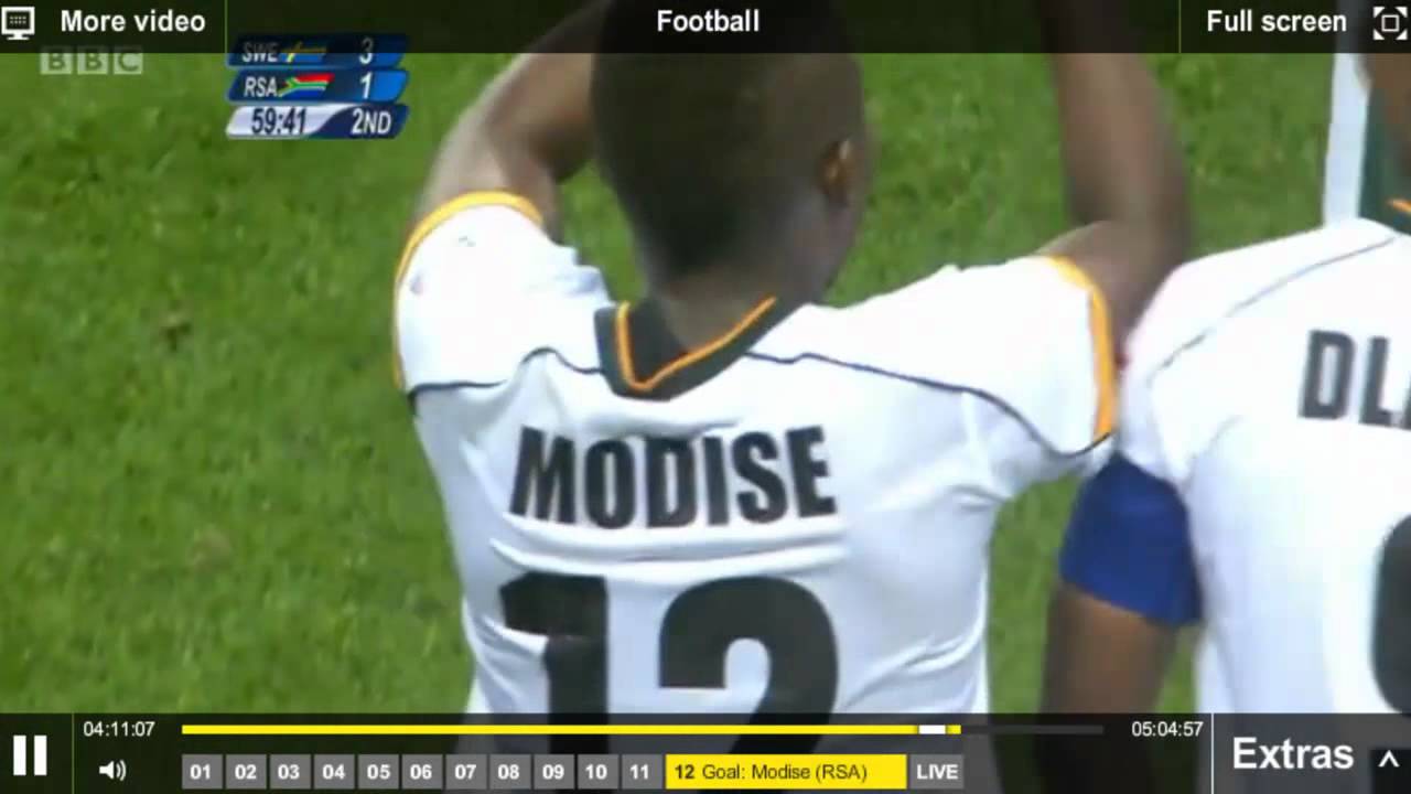 Portia Modise 45 yard goal vs Sweden at 2012 Olympics