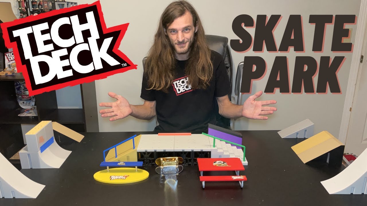 TECH DECK FINGERBOARD SKATEPARK! 