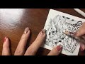  Instagram ライブ / Zentangle / ゼンタングル