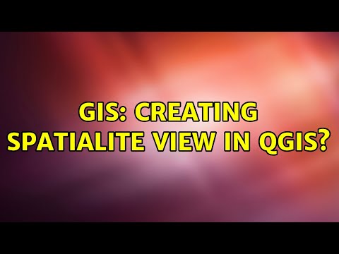 GIS: Creating SpatiaLite