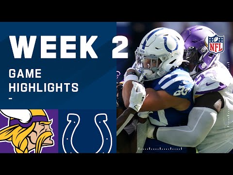 Vikings vs. Colts Week 2 Highlights 