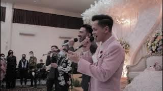 D'DIVO BUKAN CINTA BIASA Kolaborasi D'academy membawakan lagu di resepsi Reza Zakarya & Valda