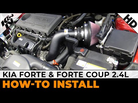 Kia Forte 2.0L & Forte Koop 2.4L [#69-5307TTK] Air Intake Installation