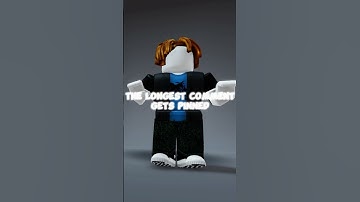 The Longest Comment Gets Pinned #shorts #roblox #edit #viral #trending #fyp