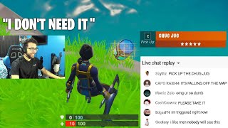 I TRIGGERED my Fortnite Live Stream... (they got pissed)