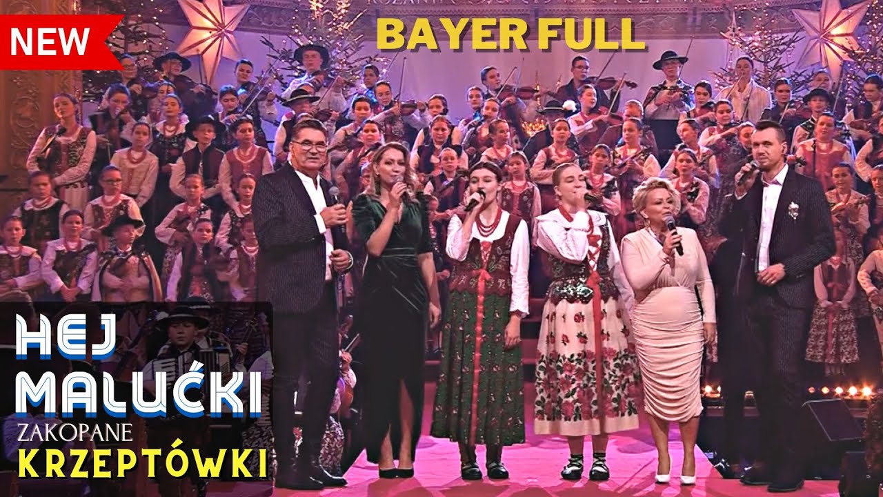 🎄Hej Malućki🆕Mała Armia Janosika & Bayer Full🔥(Kolędowanie z Polsatem na Krzeptówkach w Zakopanem)