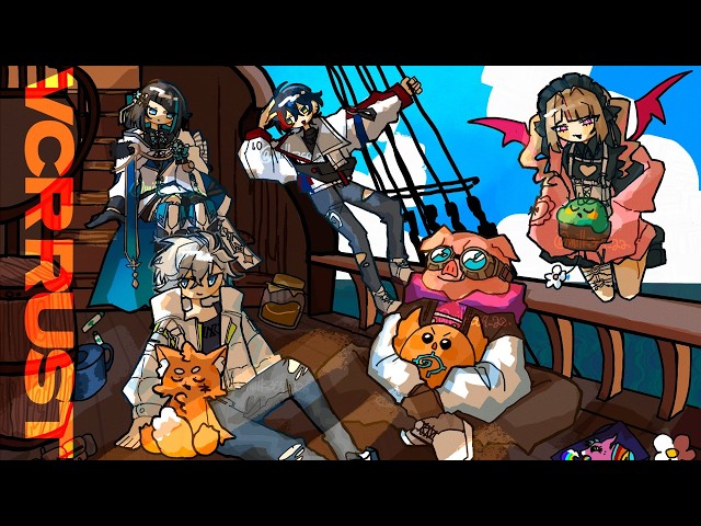 〖VCR RUST〗DAY１２ 海賊船だ！！出航だああ！！！🏴〖にじさんじ￤魔界ノりりむ〗