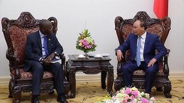 Thủ tướng Nguyễn Xuân Phúc tiếp Giám đốc Quốc gia Ngân hàng Thế giới tại Việt Nam