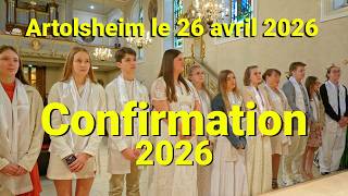 Sacrement de la Confirmation 2026