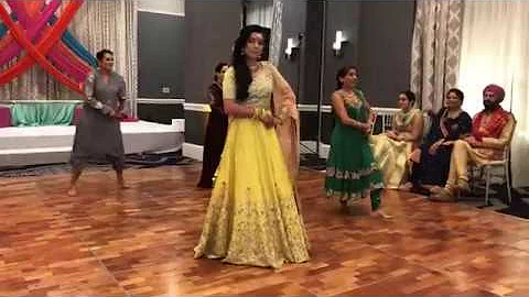 Sarina and Simran's Sangeet Dance