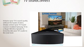 Samsung WAM550/ZA Shape Speaker Samsung WAM550 Review : Samsung Shape M5 Wireless Speaker Multi-Room - Black