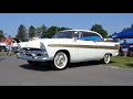 1956 Plymouth Fury 2 Door Hardtop in Eggshell White & Engine Sound - My Car Story with Lou Costabile