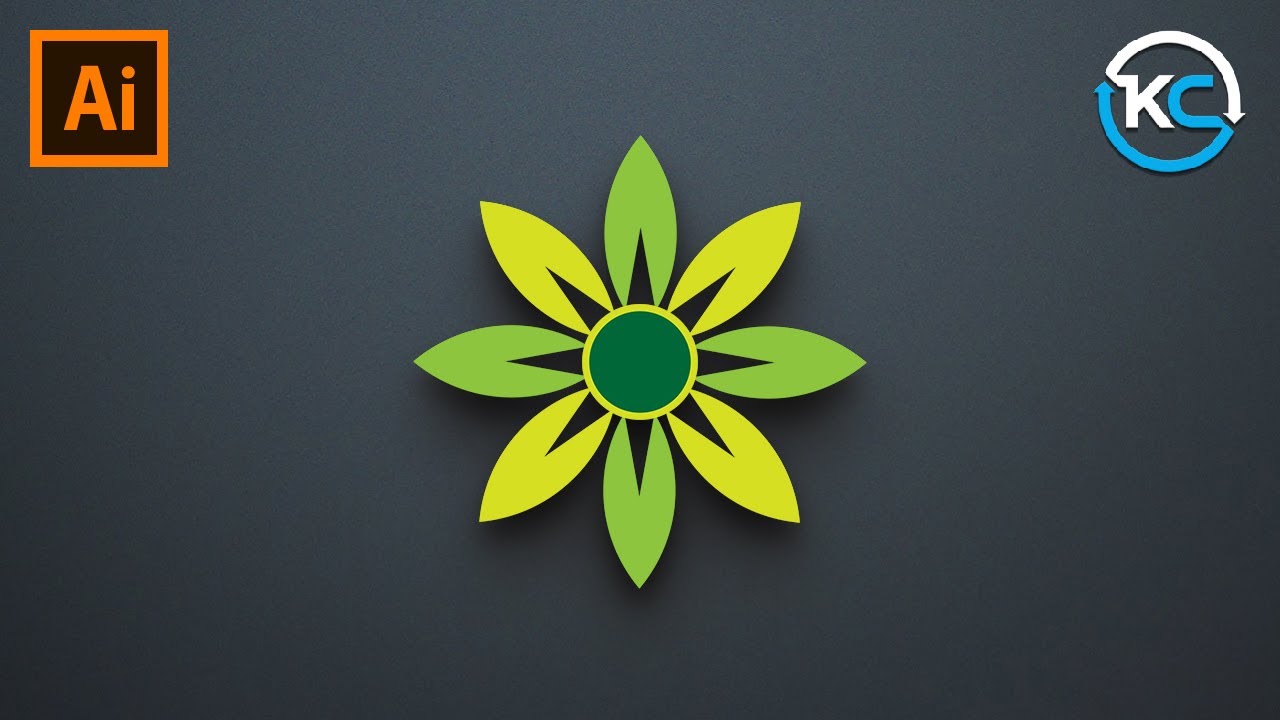 How to make floral design in illustrator 