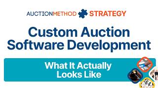 What Custom Auction Software Development Actually Looks Like