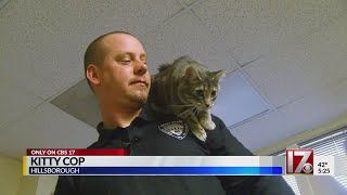 Kitty Cop: Hillsborough officer saves cat, gains feline partner