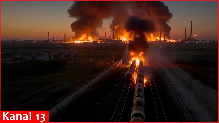 Ukrainian FP-2 drones struck a fuel train, an oil depot, and military targets in Crimea