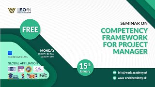 Competency Framework For Project Manager