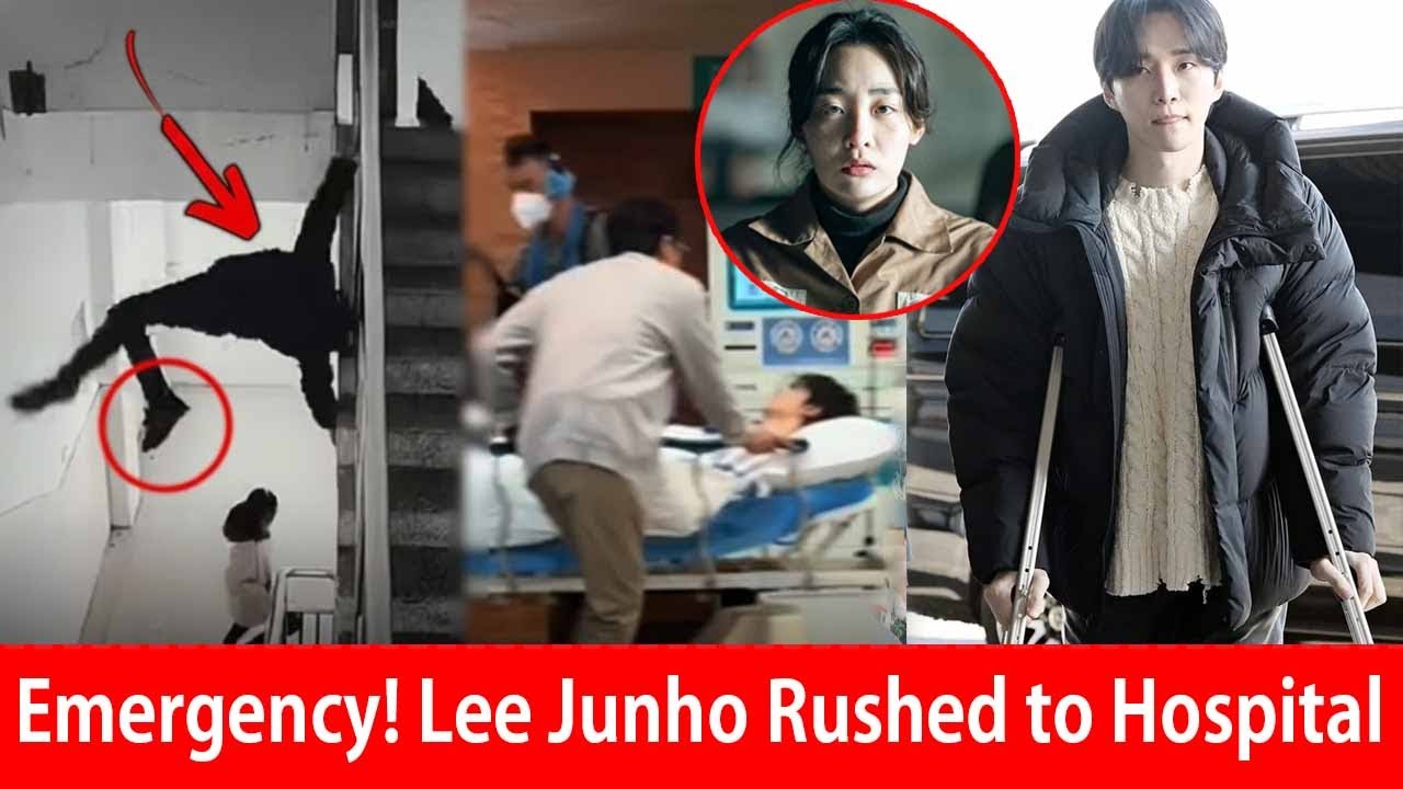 Ли Джун Хо доставлен в отделение неотложной помощи после опасного прыжка! Ким Мин Ха в панике