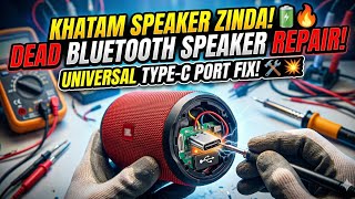 How to Change Bluetooth Speaker Charging Port | Universal Port Installation | Sirf ₹5 Me Thik Karein