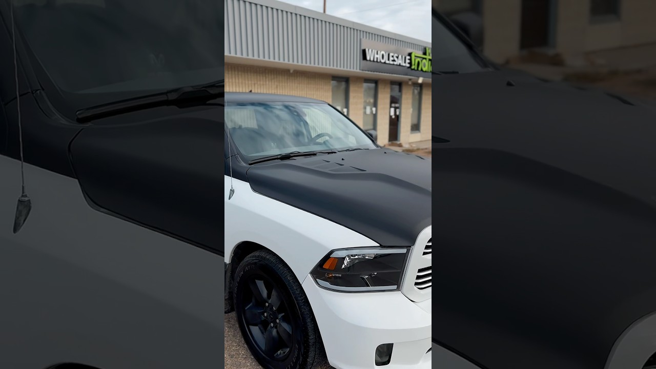 Ram 1500 full front ppf and black top package 😍