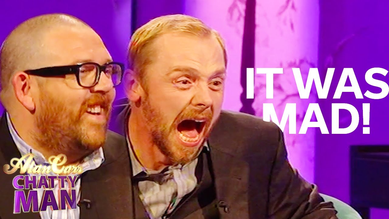 Simon Pegg & Nick Frost Explain Hollywood Behind The Scenes | Full