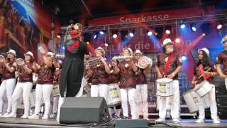 Bateria Solo Marktplatz 26Th Coburg Samba Festival 2017