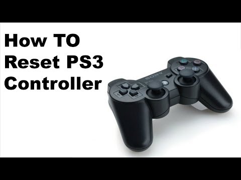 Come resettare un controller per ps3/how to reset a joystick ps3