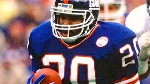 JOE MORRIS NY GIANTS 1982 - 1988