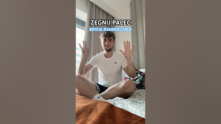 ZEGNIJ PALEC EDYCJA RZADKIE CIAŁO