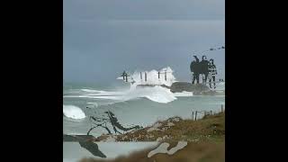 Temporal en Santander.