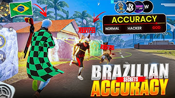 Brazilian 🇧🇷 100% No Recoil Headshot Tricks For Android & IOS 🤯 |  Best Settings + Sensi + DPI 💀❤️